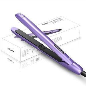 2 In 1 Hair Straightener Enroller Anti-Static , Quick Heating Technology.